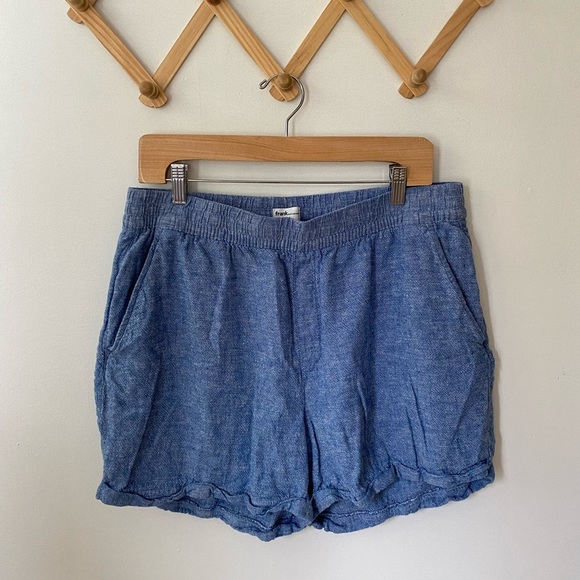 Frank & Oak Linen Blend Shorts - Picture 1 of 3